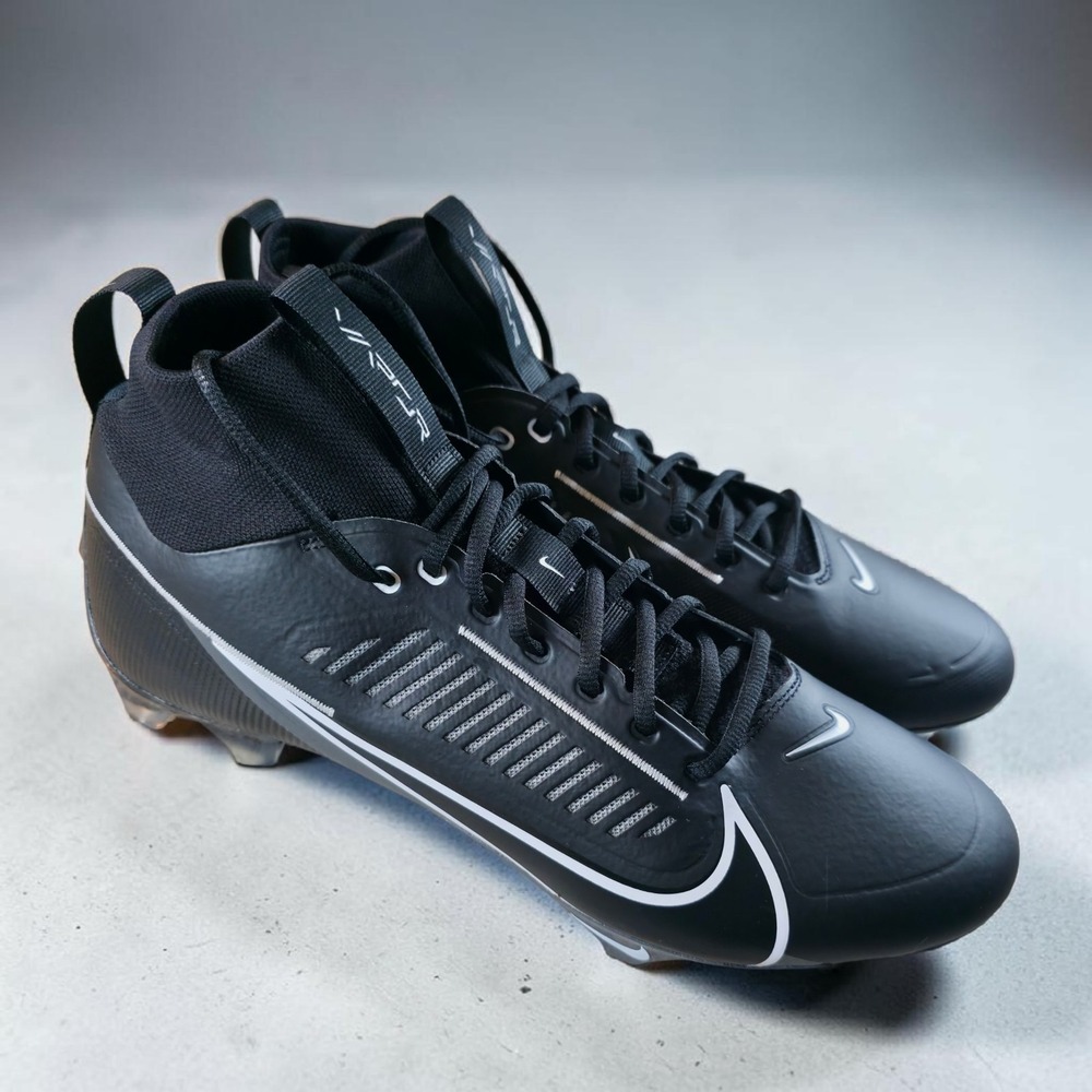 Nike Vapor Edge Pro 360 2 Football Cleats Men's Size 13.5 Black FN7759-001 NEW